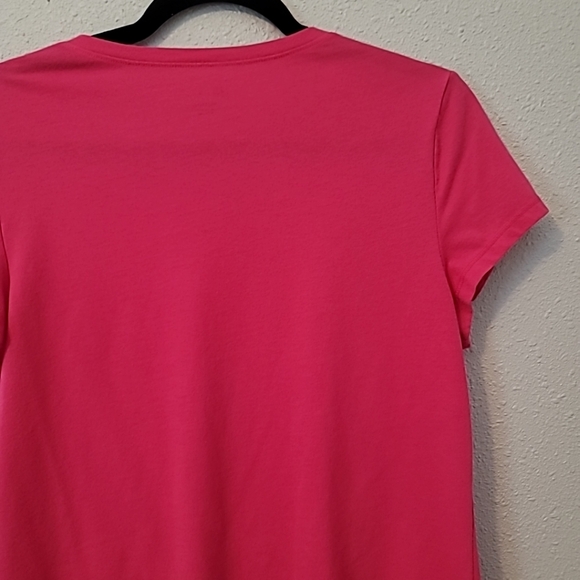 NOBO Fuscia Pink Scoop Neck T-Shirt Sz XL (15-17) - Picture 9 of 10